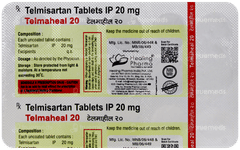 Telmaheal 20 Tablet 15 Telmaheal 20 Tablet 15